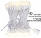 100 LED Warm White Christmas String Lights, 35FT White Wire UL Certified Plug-In LED Fairy Lights, Connectable Indoor Outdoor Holiday Lights for Tree, Garden, Patio, Wedding, Party Decorations
